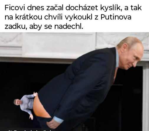 Ale hneď sa zastrčí späť...